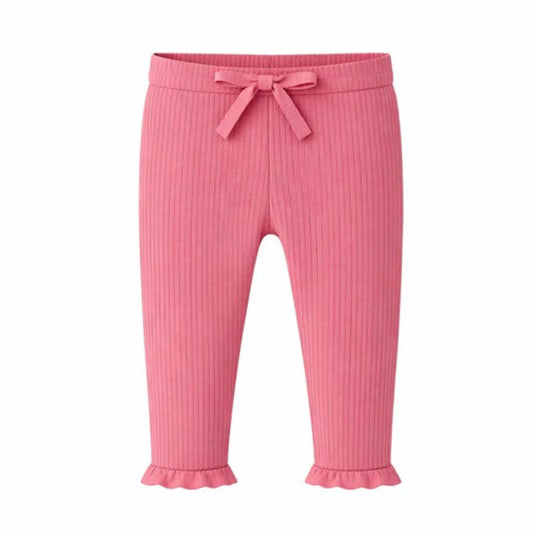 Confetti Kidz Ribbed Leggings - Rose