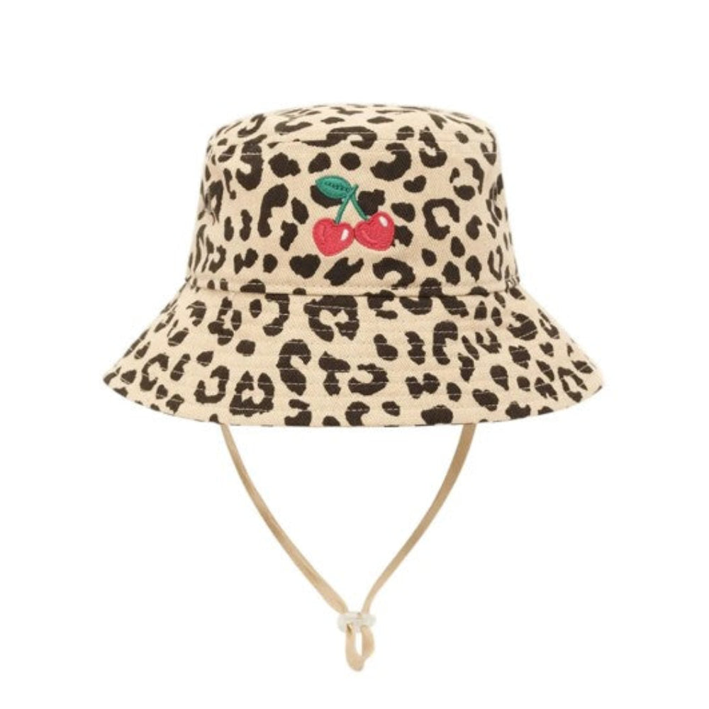 Huxbaby Leopard Cherry Bucket Hat