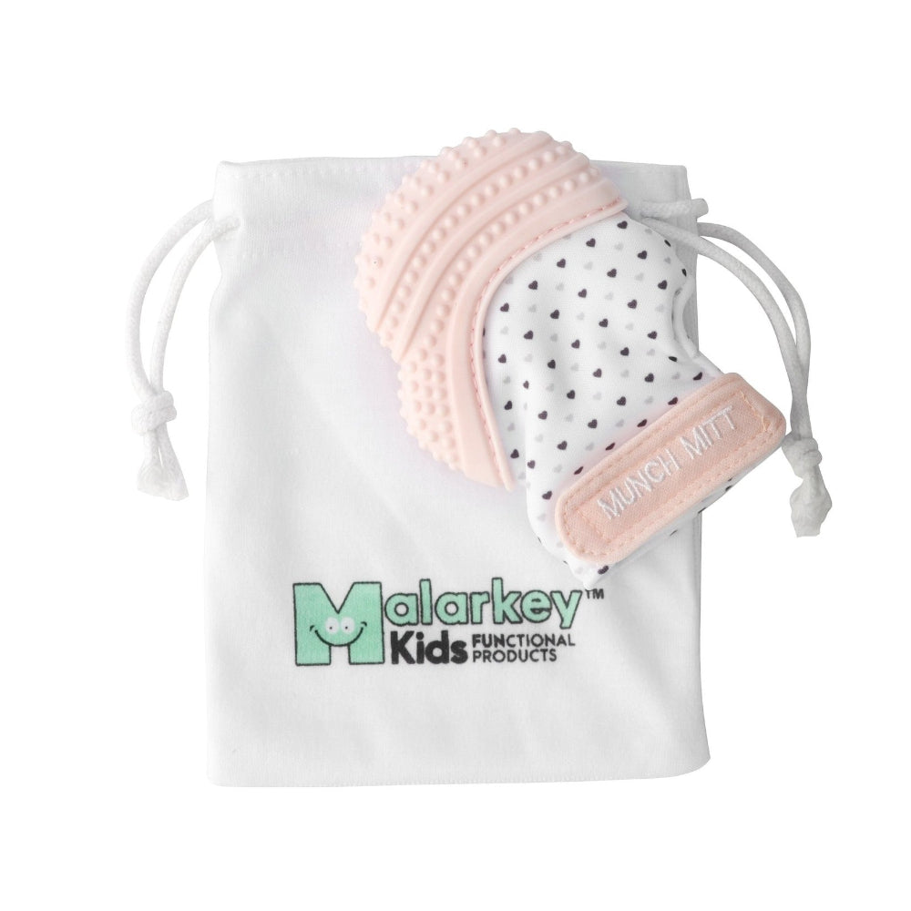 Malarkey Kids Munch Mitten - Pastel Pink