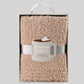 Little Bamboo Marshmallow Blanket - Oat Milk