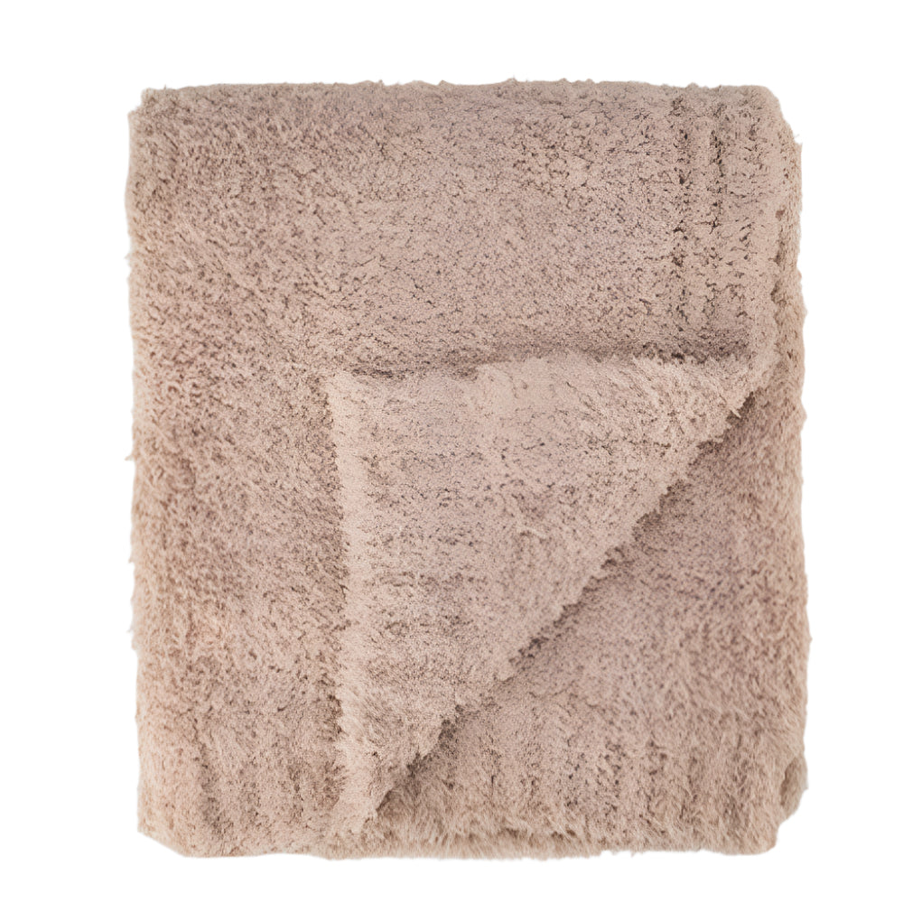 Little Bamboo Marshmallow Blanket - Oat Milk