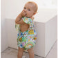 Walnut Matteo Romper - Vacay Yay