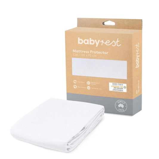 Babyrest W/Proof Cot Mattress Protector F/F 1300x700mm