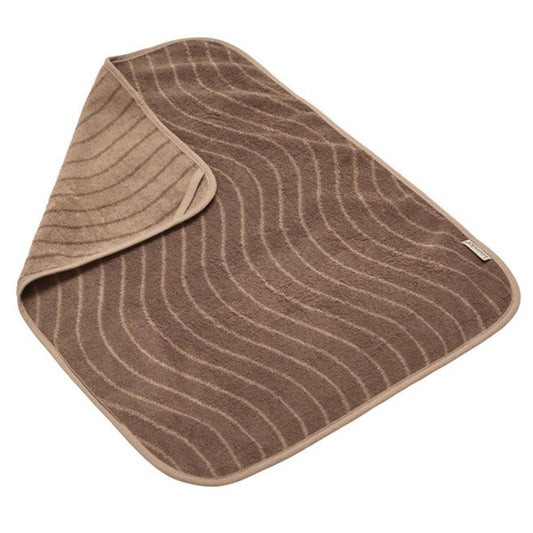 Leander Matty Changing Mat Topper - Woodland Clay