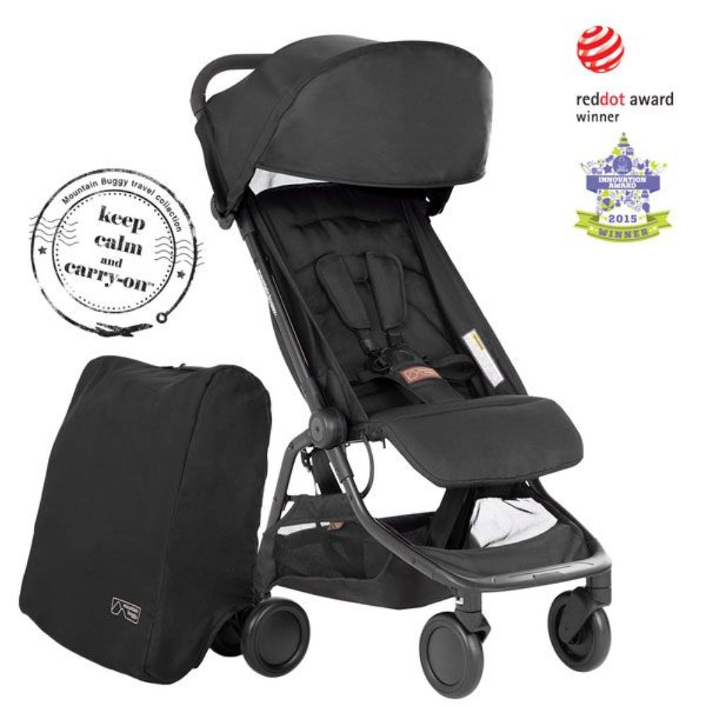 Mountain Buggy Nano Travel Stroller V3 - Black