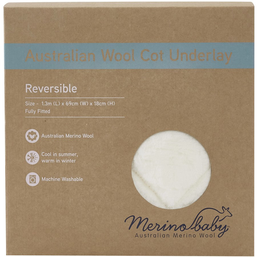 Merino Baby Reversible Merino Wool Underlay
