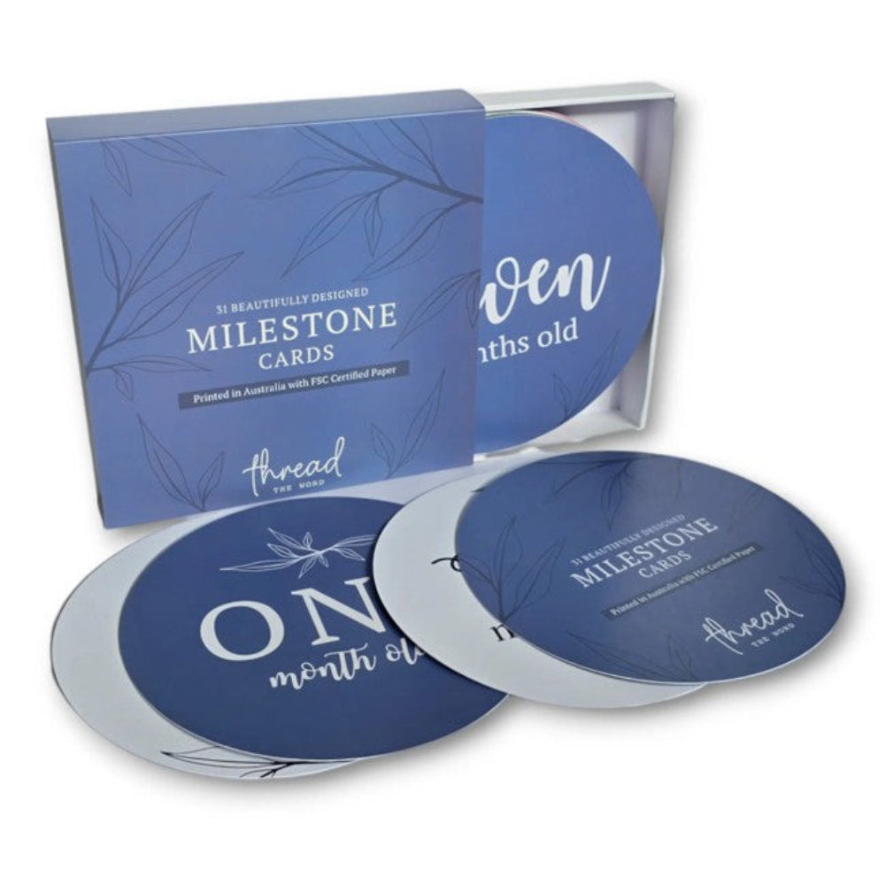 Thread the Word Milestone Cards - Seamist