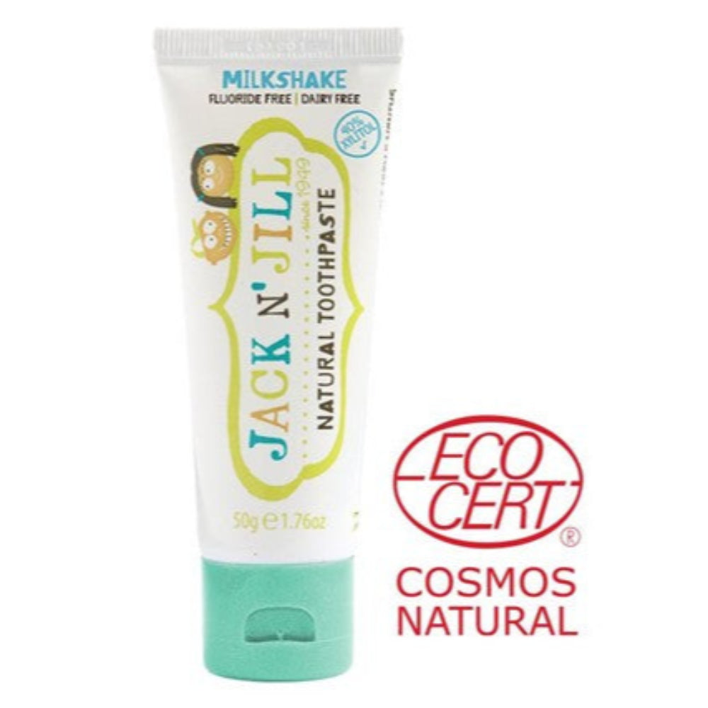 Jack N Jill Natural Toothpaste - Milkshake