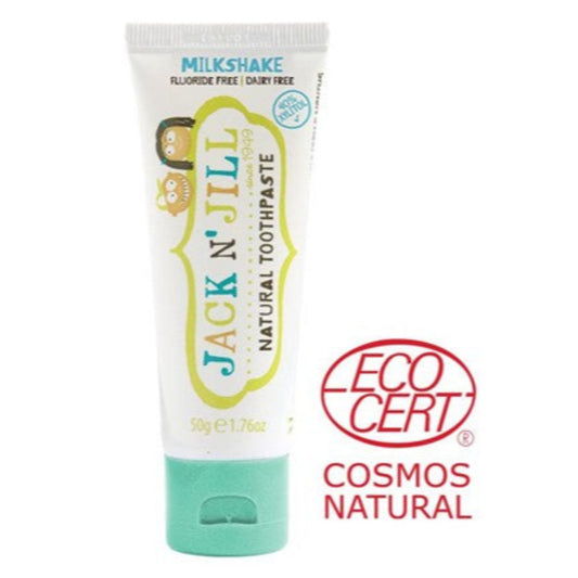 Jack N Jill Natural Toothpaste - Milkshake