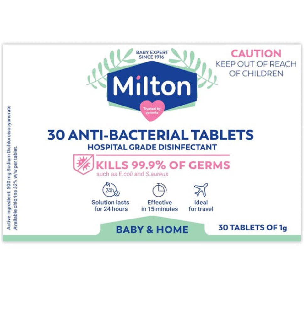 Milton Antibacterial Tablets 30 Pack
