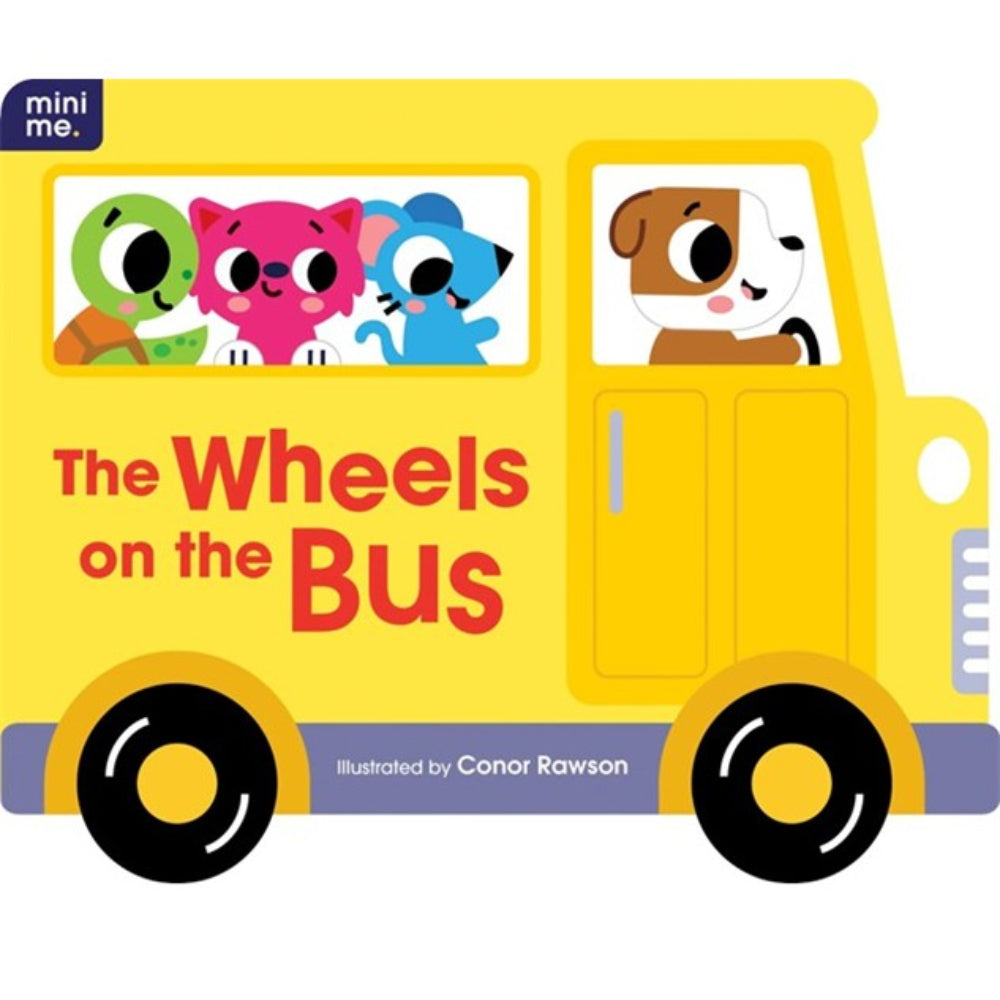 Mini Me - Shaped Board Book - The Wheels on the Bus