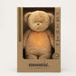 Moonie Organic Humming Bear - Cappuccino