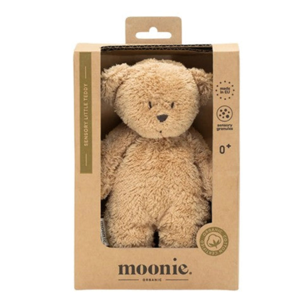 Moonie Sensory Little Teddy - Cappuccino