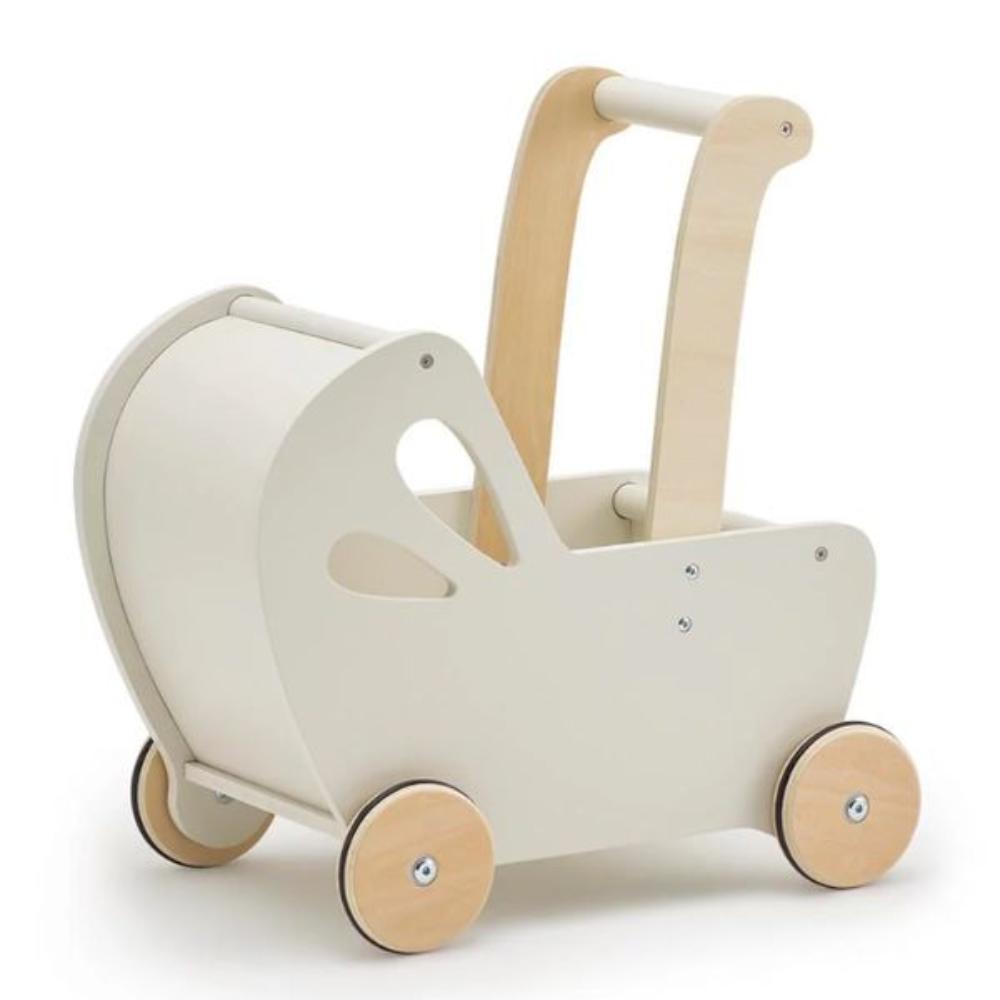 Moover Toys Classic Dolls Pram - Off White