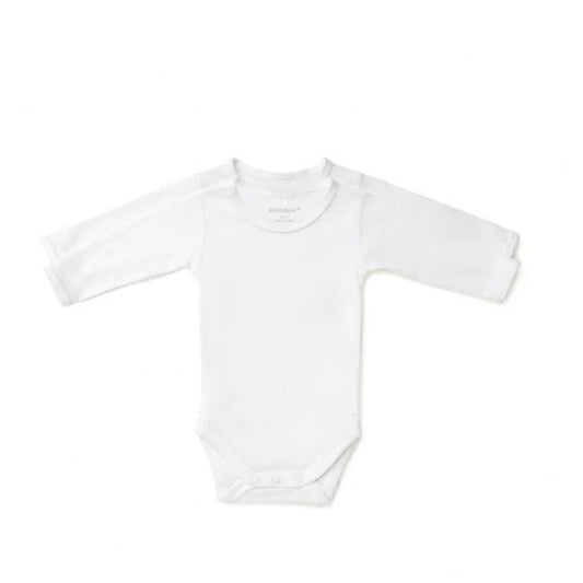 Marquise Long Sleeve Bodysuit - White - 2 pk