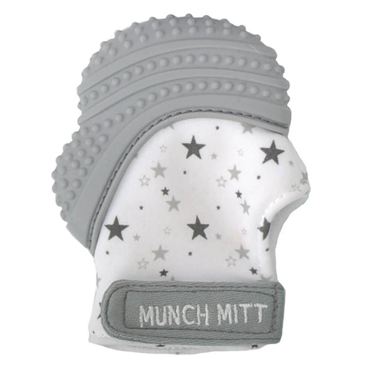 Malarkey Kids Munch Mitten - Grey Stars