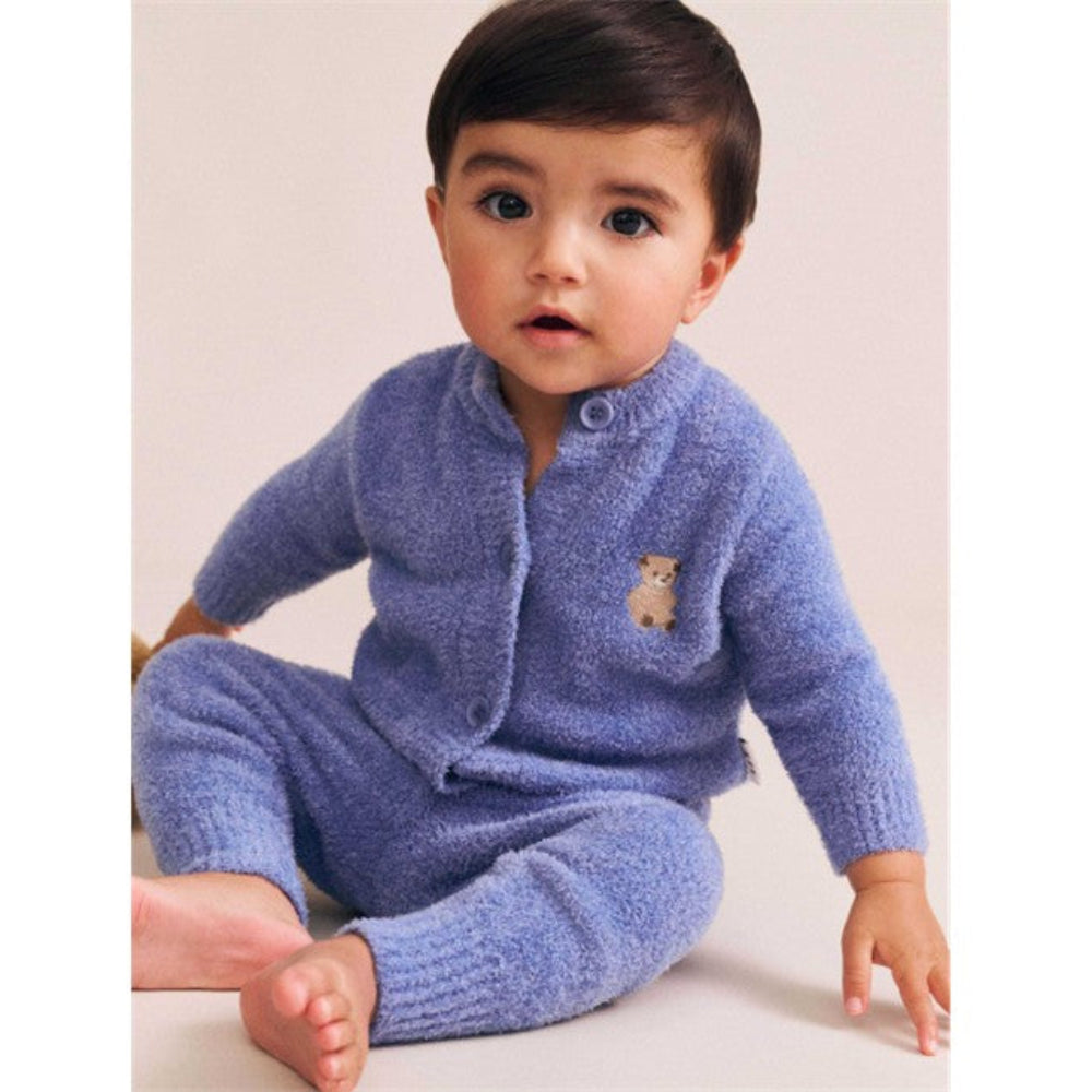 Huxbaby My First Hux Vintage Blue 4Pc Boucle Newborn Set