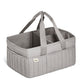 Mamas & Papas Nappy Caddy - Grey Waffle