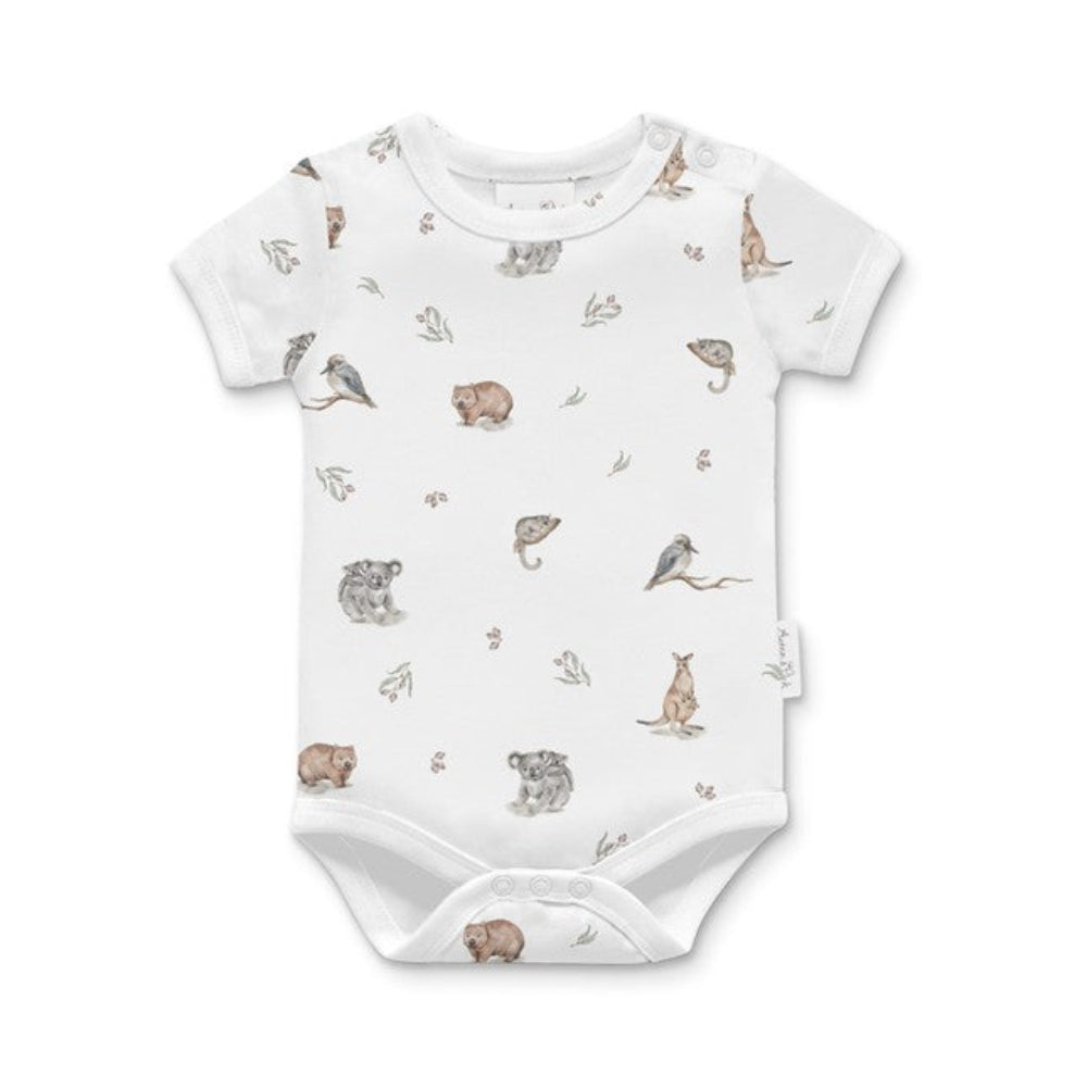 Aster + Oak Native Animals SS Onesie
