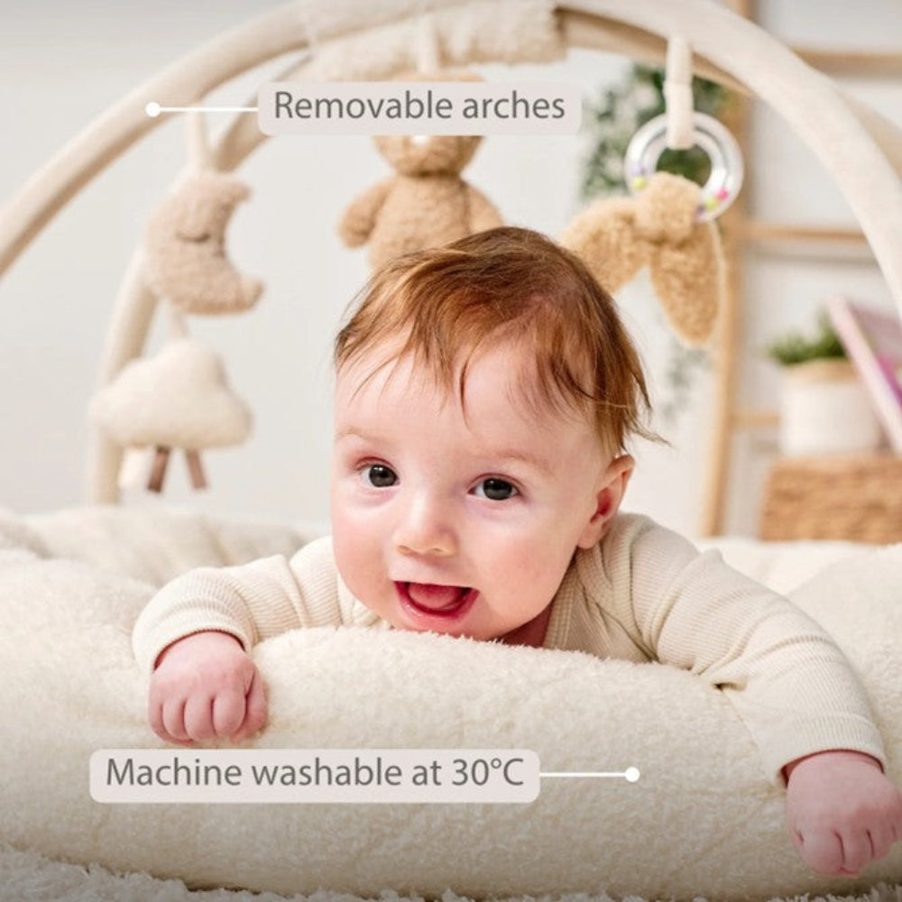 Nattou Teddy Bear Playmat - Ecru