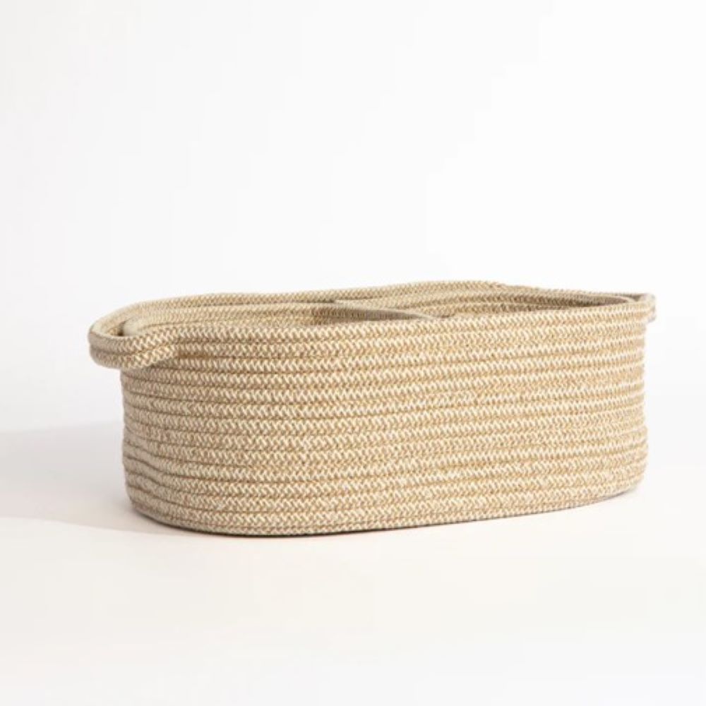 Living Textiles 3 pce Rope Storage Set - Natural Tone