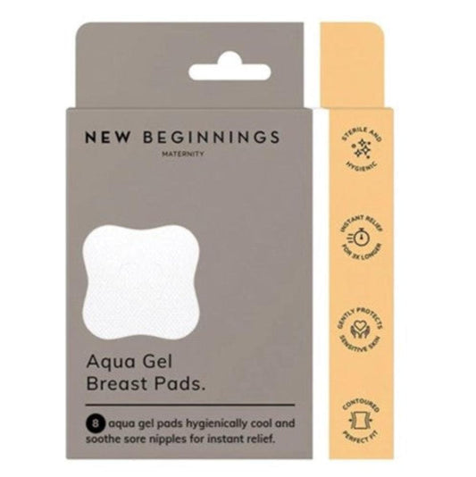 New Beginnings Aqua Gel Breast Pads 8 pk