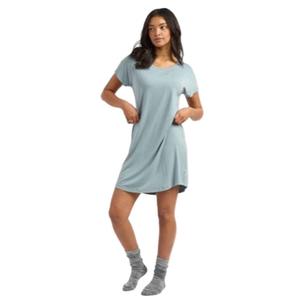Boody Goodnight Nightdress - Mineral Blue