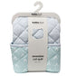 Bubba Blue Nordic Reversible Cot Quilt/Playmat Dusty Sky/Mint