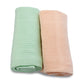 Bubba Blue Nordic Sorbet 2pk Cellular Blanket Orange/Pear