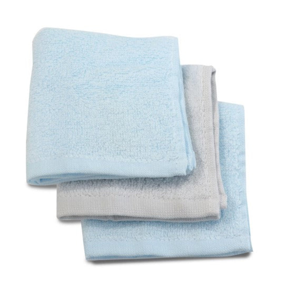 Bubba Blue Nordic Sorbet 3pk Wash Cloth Apple/Pineapple