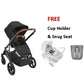 UPPAbaby VISTA V3 - no bassinet - Charcoal/Saddle - Nori