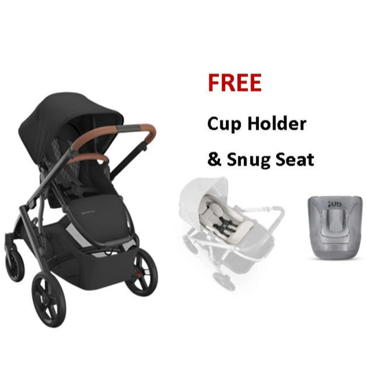 UPPAbaby VISTA V3 - no bassinet - Charcoal/Saddle - Nori