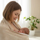 Bubba Blue Nordic Air+ Mesh Nursing Scarf 2pk - Sand/Chestnut