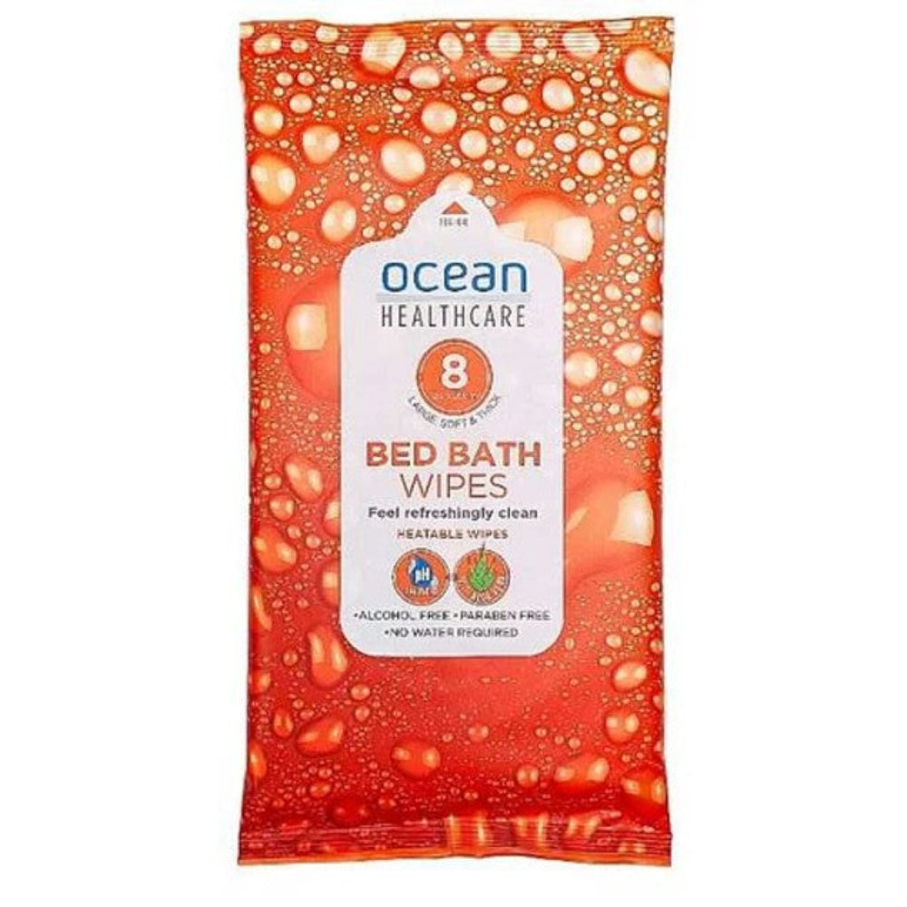 Ocean Healthcare Bed Bath Wipes - 8 pk