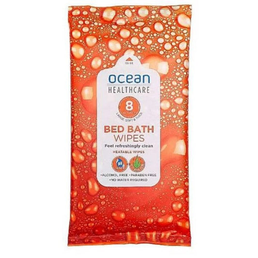 Ocean Healthcare Bed Bath Wipes - 8 pk