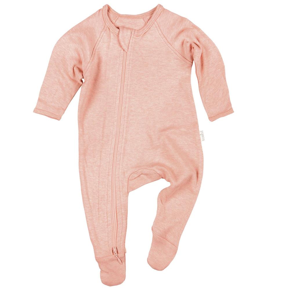 Toshi Dreamtime Organic Long Sleeve Onesie - Blossom