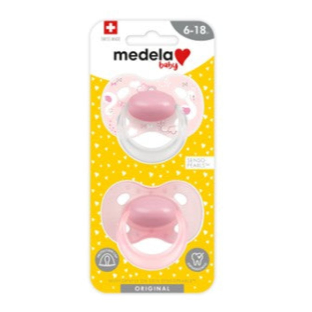 Medela Original Soother 2 pk - Pink
