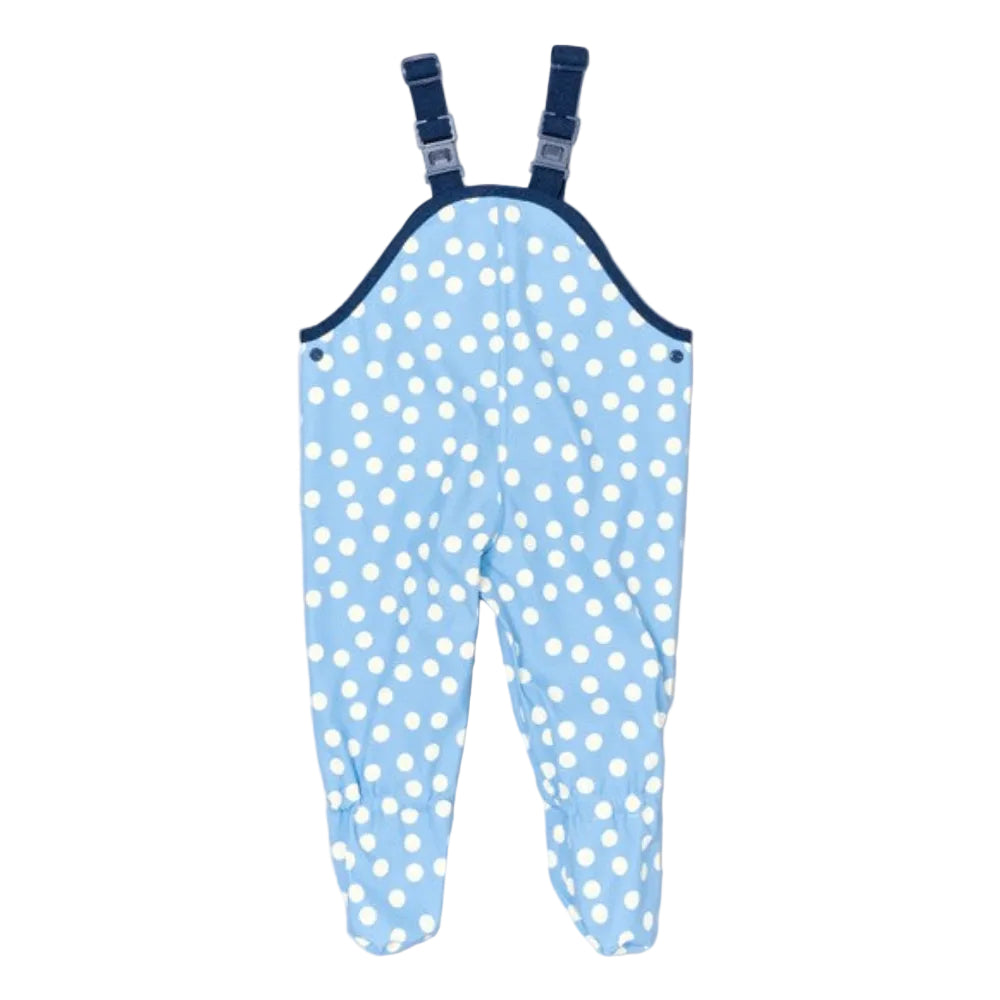Rainkoat Overall Crawlers - Blue Confetti