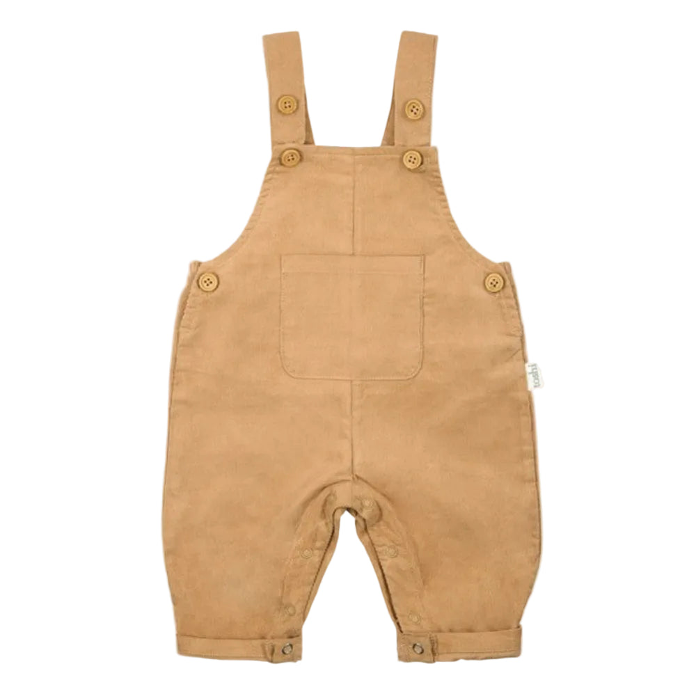 Toshi Corduroy Overalls Quincy - Driftwood