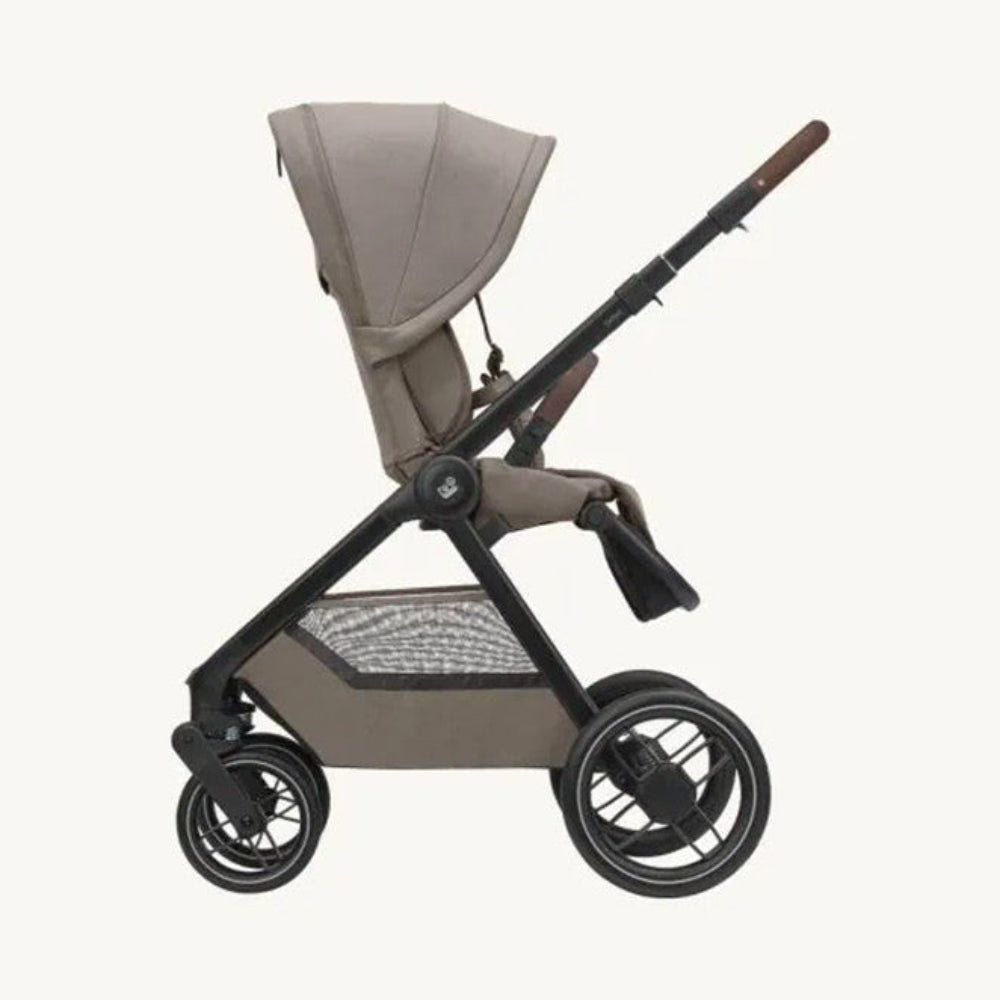 Maxi Cosi Oxford Stroller + Sense Bassinet - Twillic Truffle
