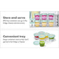 OXO Tot Baby Blocks Food Storage Containers - 60 ml - Opal