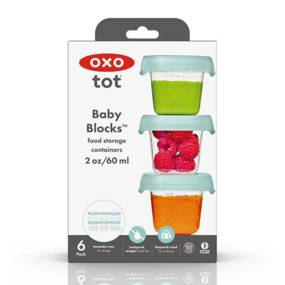 OXO Tot Baby Blocks Food Storage Containers - 60 ml - Opal