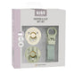 Bibs Colour Dummy & Loop Clip Gift Set - Sage