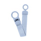 Bibs Pacifier Clip Loop - Dusty Blue