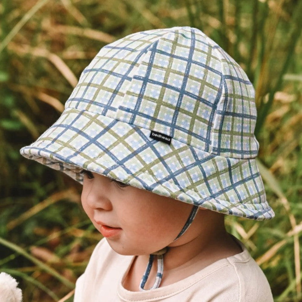 Bedhead Toddler Bucket Sun Hat - Pasture