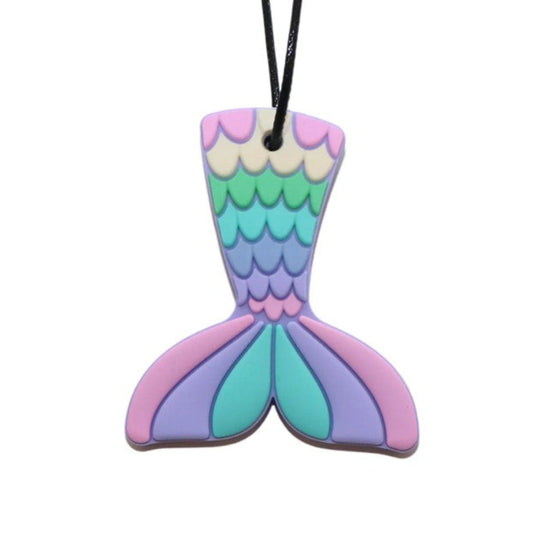 Jellystone Mermaid Tail Pendant - Pastel