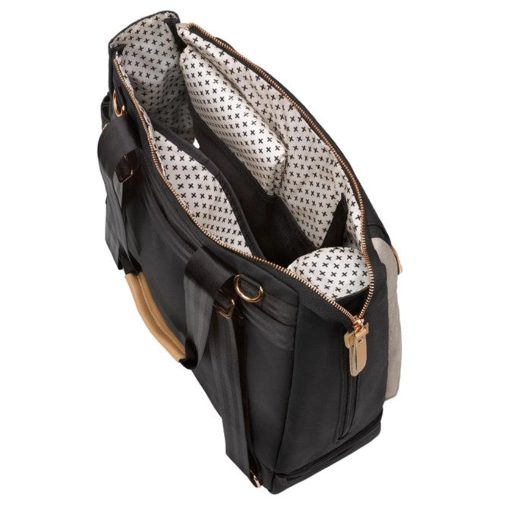 Petunia Pickle Bottom Pivot Backpack - Sand/Black