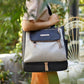 Petunia Pickle Bottom Pivot Backpack - Sand/Black