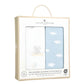 Living Textiles 2pk Bedside Bassinet Fitted Sheets - Elephant Playtime