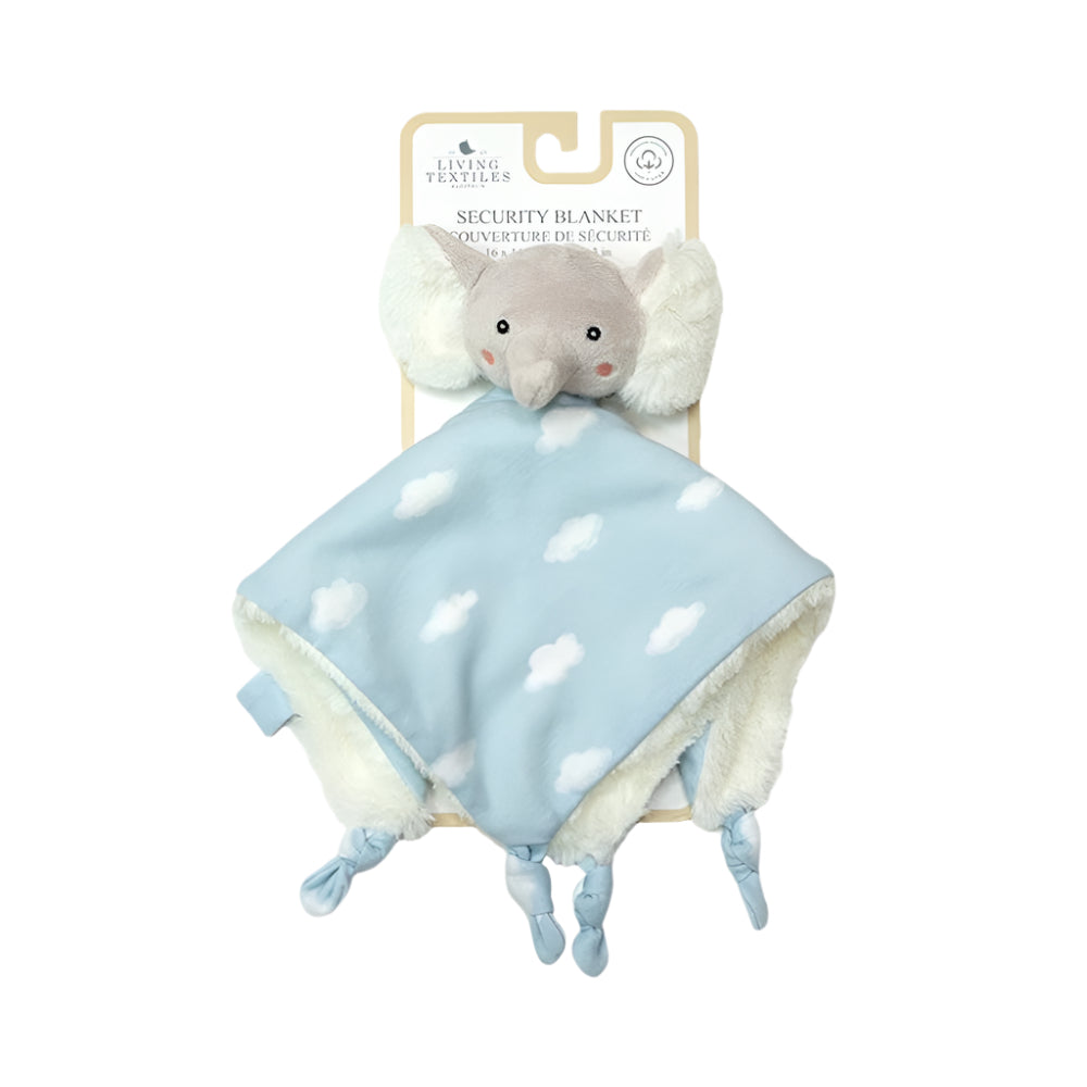 Living Textiles Security Blanket - Elephant Playtime
